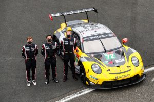 Le Mans 2021 drivers Dries Vanthoor Maxime Martin Alvaro Parente